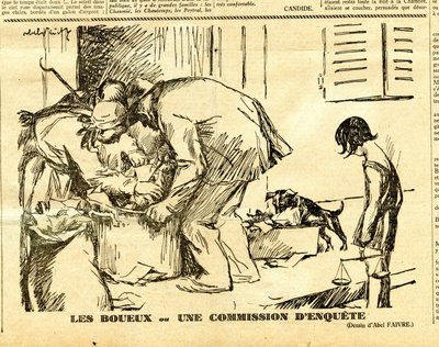 Candido, Satirico in N & B da Jules Abel Faivre