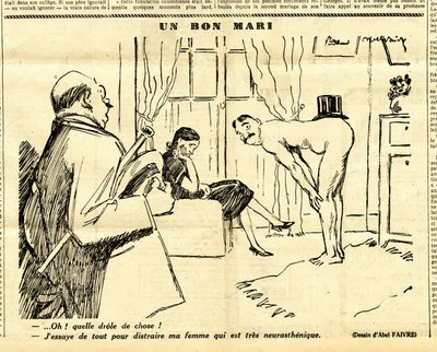 Candido, Satirico in N & B da Jules Abel Faivre