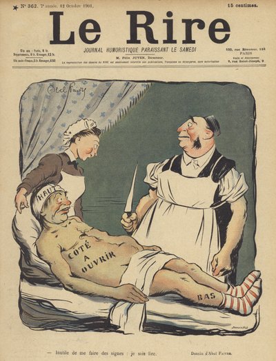 Illustrazione per Le Rire da Jules Abel Faivre