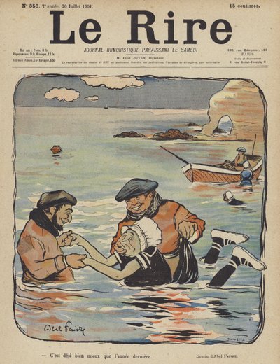 Illustrazione per Le Rire da Jules Abel Faivre