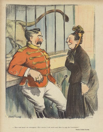 Illustrazione per Le Rire da Jules Abel Faivre