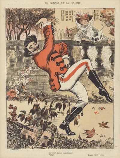Illustrazione per Le Rire da Jules Abel Faivre