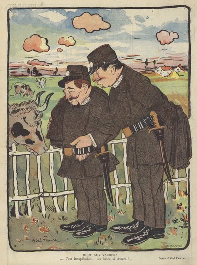 Illustrazione per Le Rire da Jules Abel Faivre