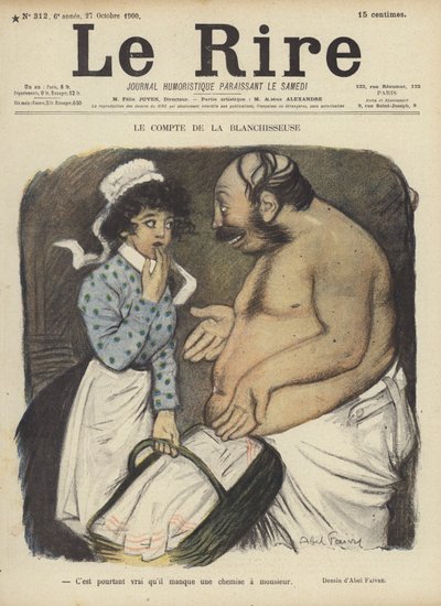 Illustrazione per Le Rire da Jules Abel Faivre