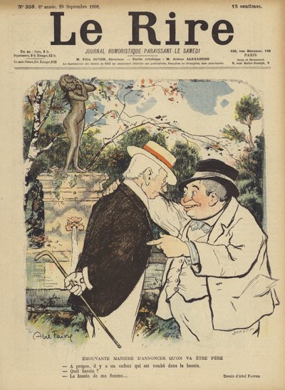 Illustrazione per Le Rire da Jules Abel Faivre