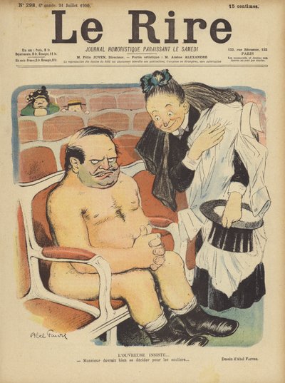 Illustrazione per Le Rire da Jules Abel Faivre