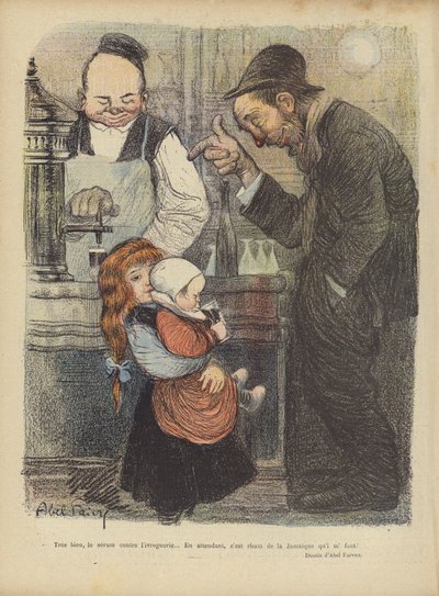 Illustrazione per Le Rire da Jules Abel Faivre