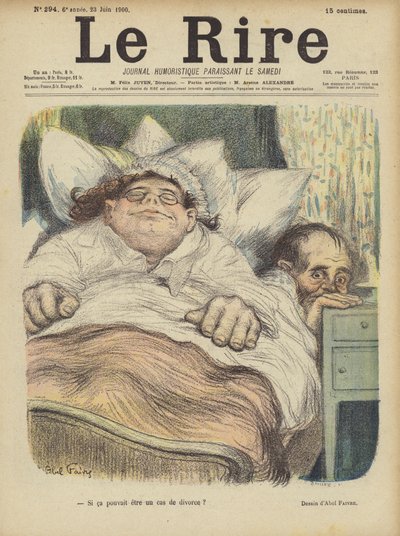 Illustrazione per Le Rire da Jules Abel Faivre