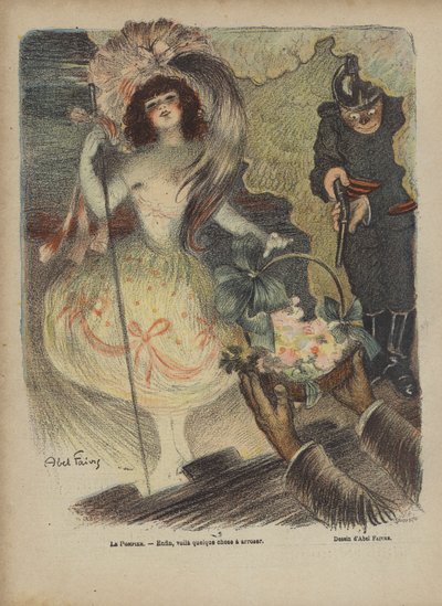Illustrazione per Le Rire da Jules Abel Faivre