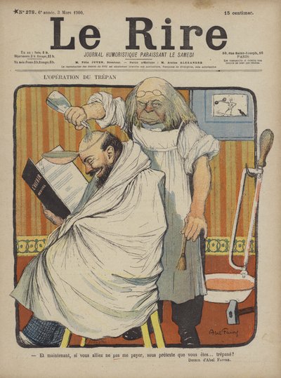 Illustrazione per Le Rire da Jules Abel Faivre