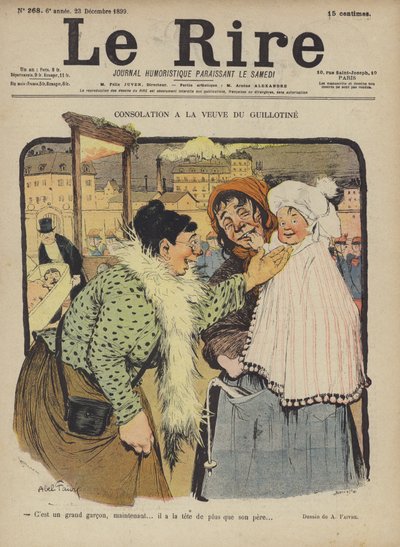 Illustrazione per Le Rire da Jules Abel Faivre