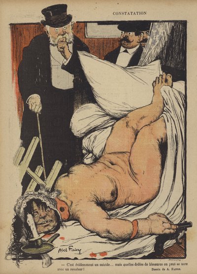 Illustrazione per Le Rire da Jules Abel Faivre