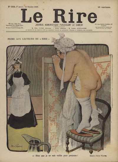 Illustrazione per Le Rire da Jules Abel Faivre