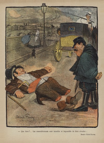 Illustrazione per Le Rire da Jules Abel Faivre