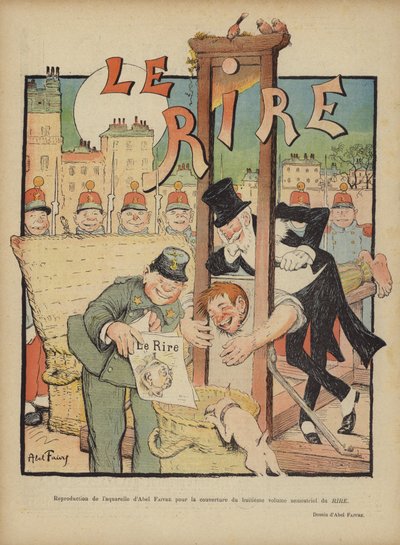 Illustrazione per Le Rire da Jules Abel Faivre