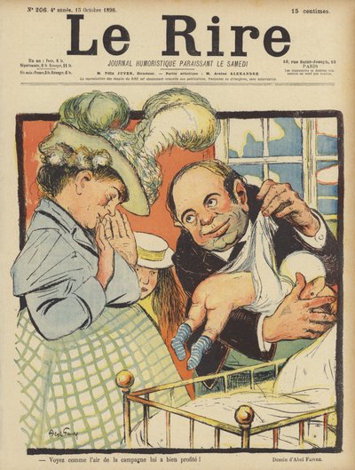Illustrazione per Le Rire da Jules Abel Faivre