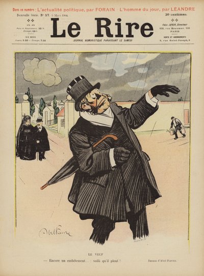 Illustrazione per Le Rire da Jules Abel Faivre