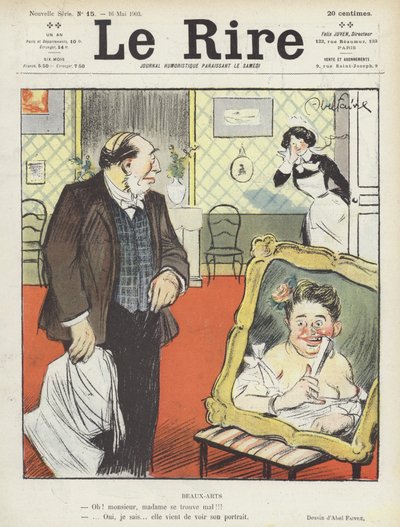 Illustrazione per Le Rire da Jules Abel Faivre