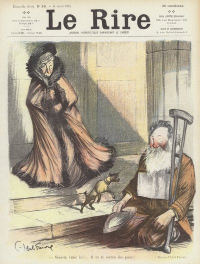 Illustrazione per Le Rire da Jules Abel Faivre