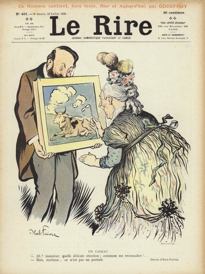 Illustrazione per Le Rire da Jules Abel Faivre