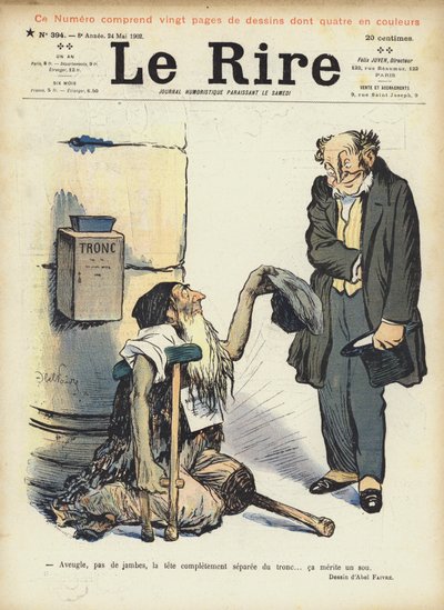 Illustrazione per Le Rire da Jules Abel Faivre