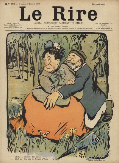 Illustrazione per Le Rire da Jules Abel Faivre