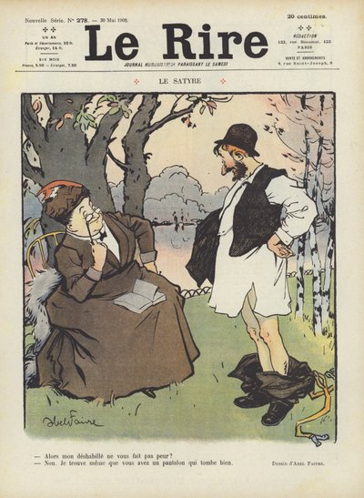 Illustrazione per Le Rire da Jules Abel Faivre