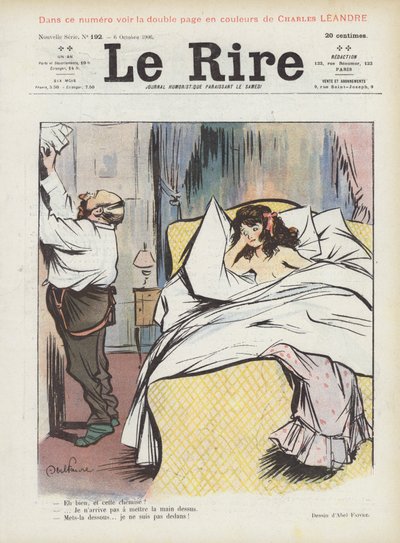 Illustrazione per Le Rire da Jules Abel Faivre