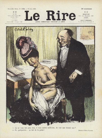 Illustrazione per Le Rire da Jules Abel Faivre