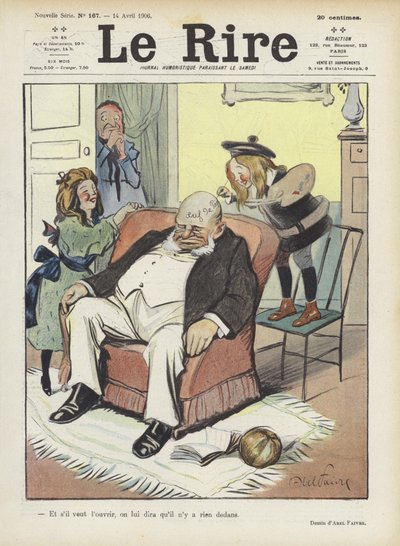 Illustrazione per Le Rire da Jules Abel Faivre