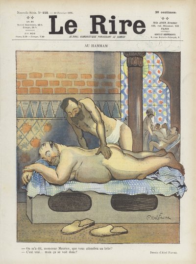 Illustrazione per Le Rire da Jules Abel Faivre