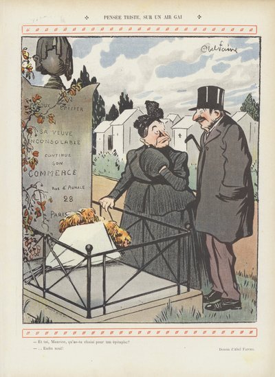 Illustrazione per Le Rire da Jules Abel Faivre