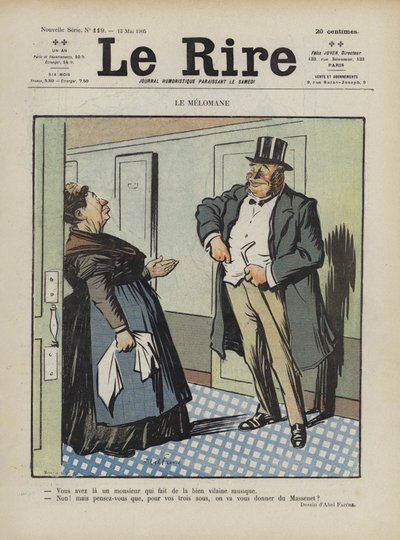 Illustrazione per Le Rire da Jules Abel Faivre