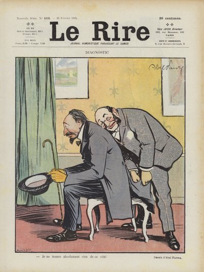 Illustrazione per Le Rire da Jules Abel Faivre