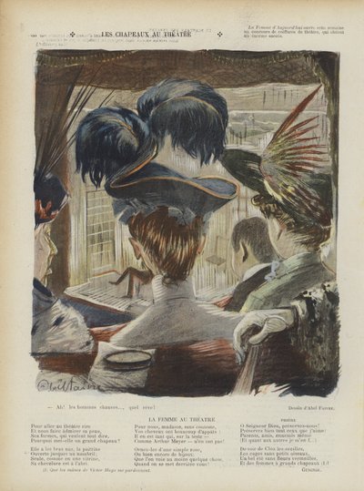 Illustrazione per Le Rire da Jules Abel Faivre