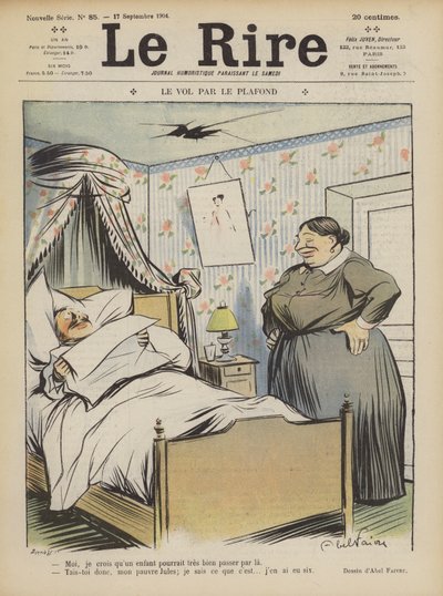 Illustrazione per Le Rire da Jules Abel Faivre