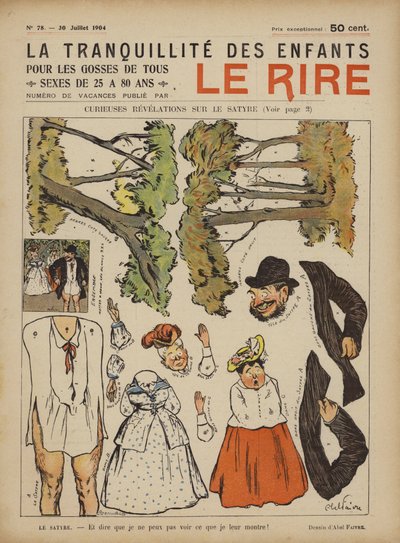 Illustrazione per Le Rire da Jules Abel Faivre