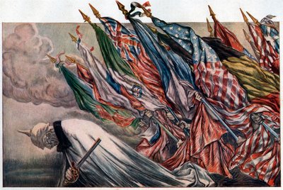 Poster per il “4° Prestito della Difesa Nazionale” 1918 (poster) da Jules Abel Faivre