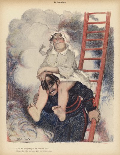 Il Salvataggio da Jules Abel Faivre