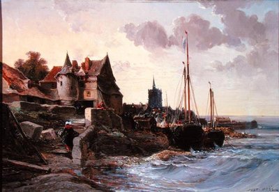 Souvenir de Douarnenez da Jules Achille Noel