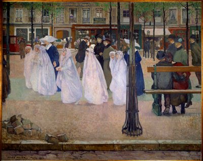 I comunicanti o la primavera di Parigi da Jules Adler