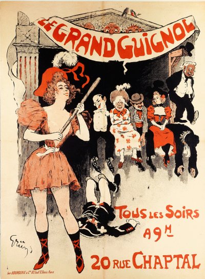 Le Grand Guignol, c. 1898 da Jules Alexandre Grün