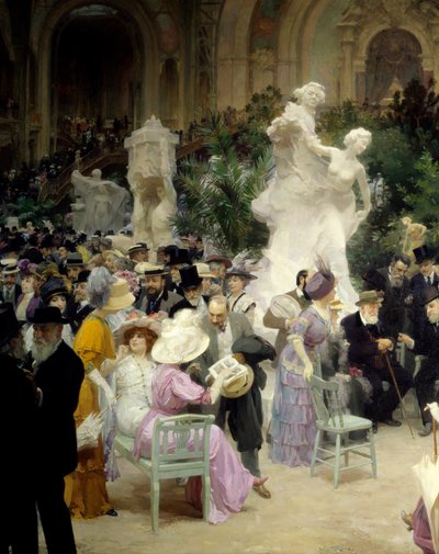 Belle époque: Un venerdì del Salon des artistes français da Jules Alexandre Gruen or Grun