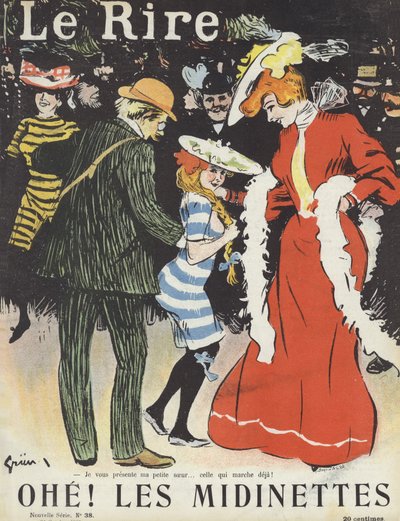 Illustrazione per Le Rire da Jules Alexandre Gruen or Grun