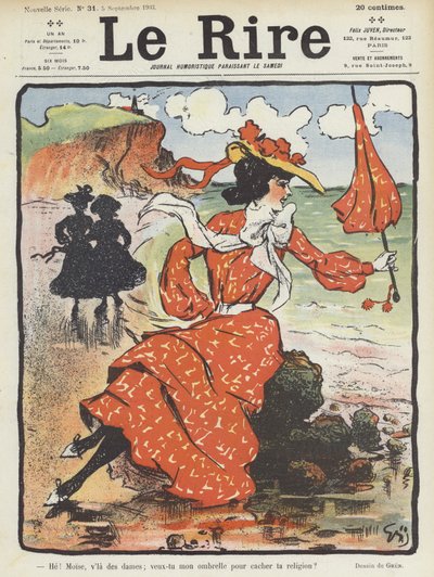 Illustrazione per Le Rire da Jules Alexandre Gruen or Grun
