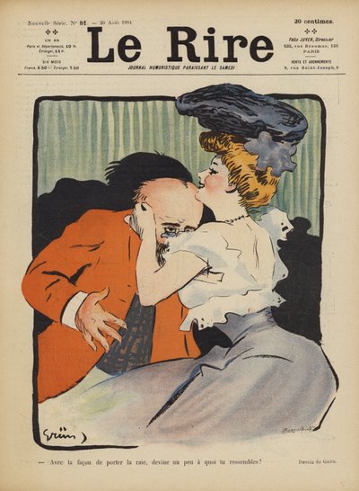Illustrazione per Le Rire da Jules Alexandre Gruen or Grun