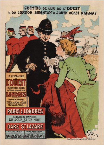 Parigi Londra da Jules Alexandre Gruen or Grun