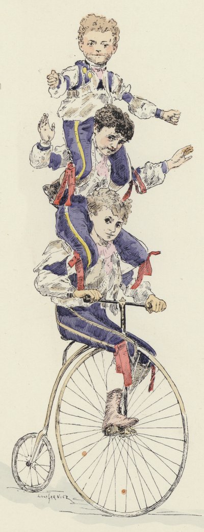 Numero ciclistico da Jules Arsene (after) Garnier