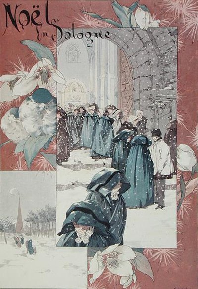 Natale in Sologne (Francia) da Jules Auguste Habert Dys