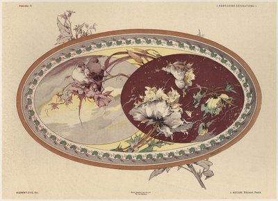 Uccelli e fiori, tavola 19 da 